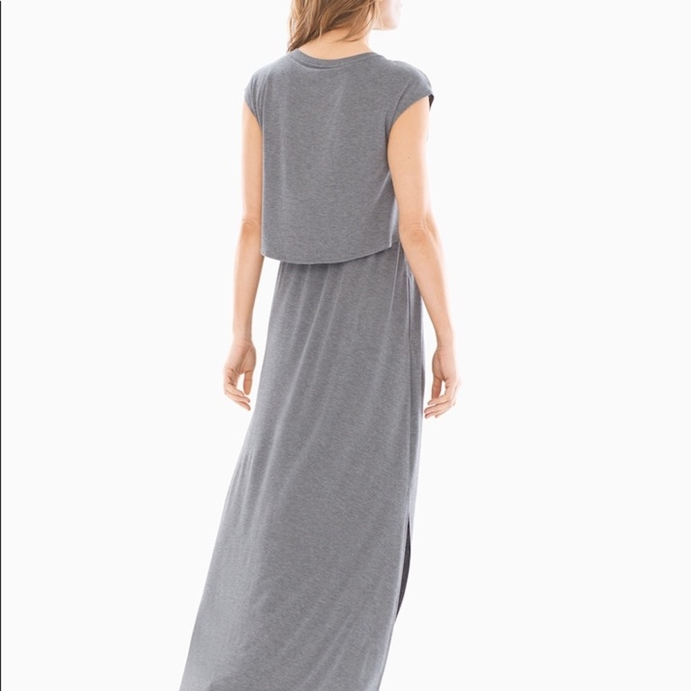 Soft Jersey Sleeveless Knot Front Maxi Dress